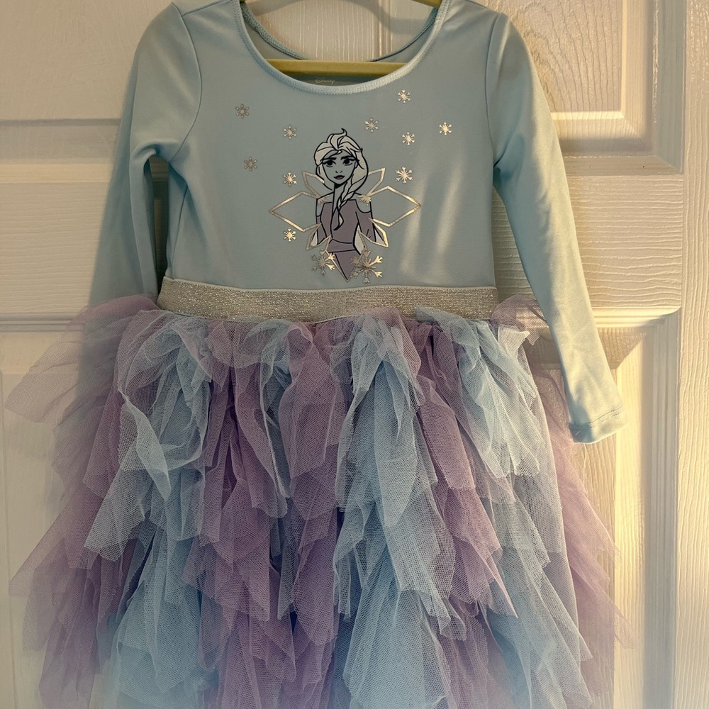 Elsa toddler ballet dress